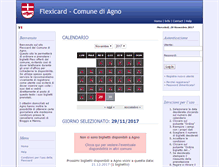 Tablet Screenshot of agno.cartegiornaliere.ch