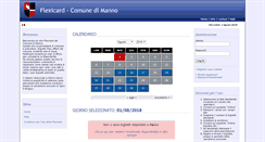 Desktop Screenshot of manno.cartegiornaliere.ch